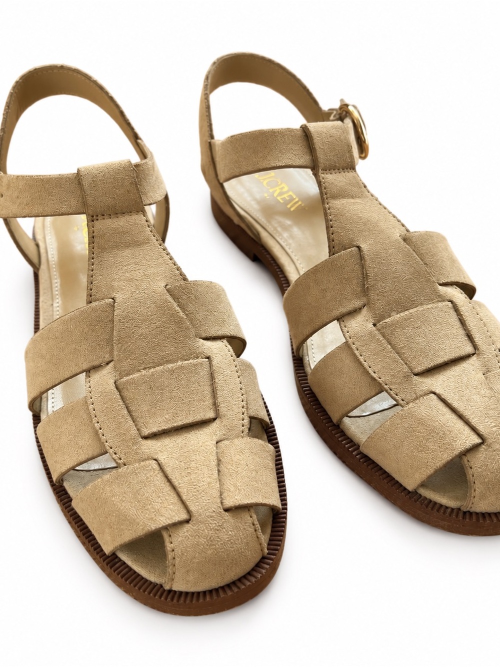J. Crew Tan Fisherman Sandals